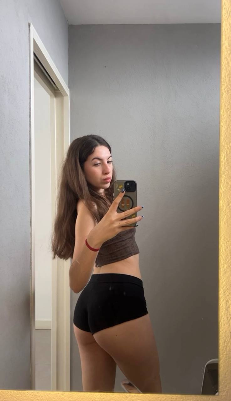 Amber in her underwear in Tripoli