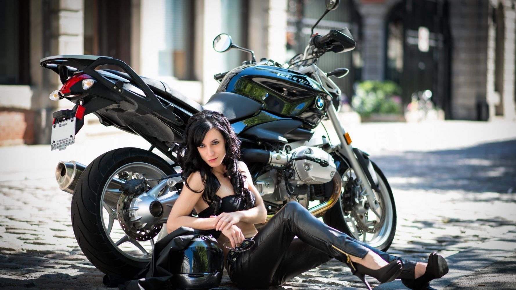 European women on bikes in Tripoli