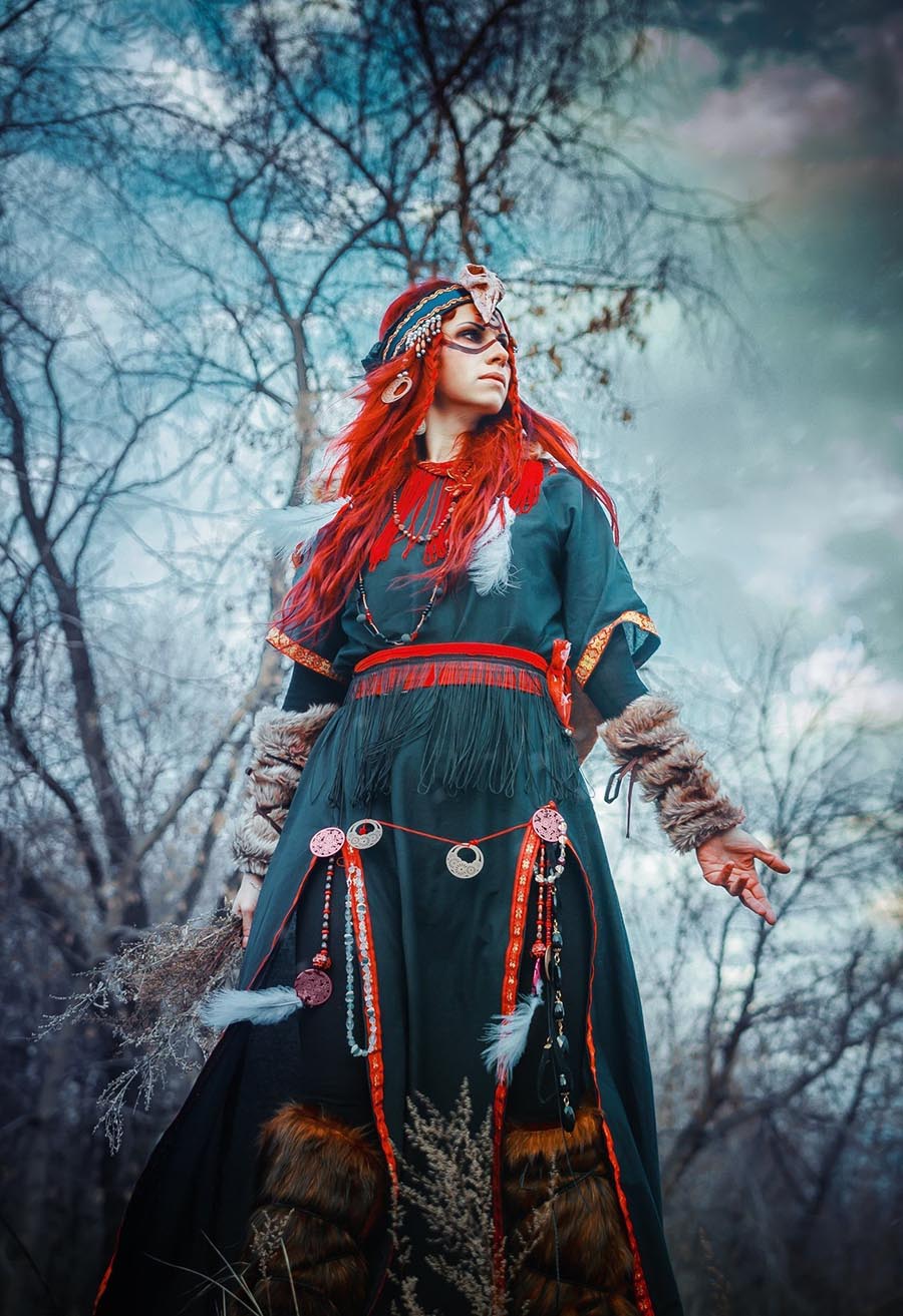 Girls in Slavic costumes underwear in Tripoli