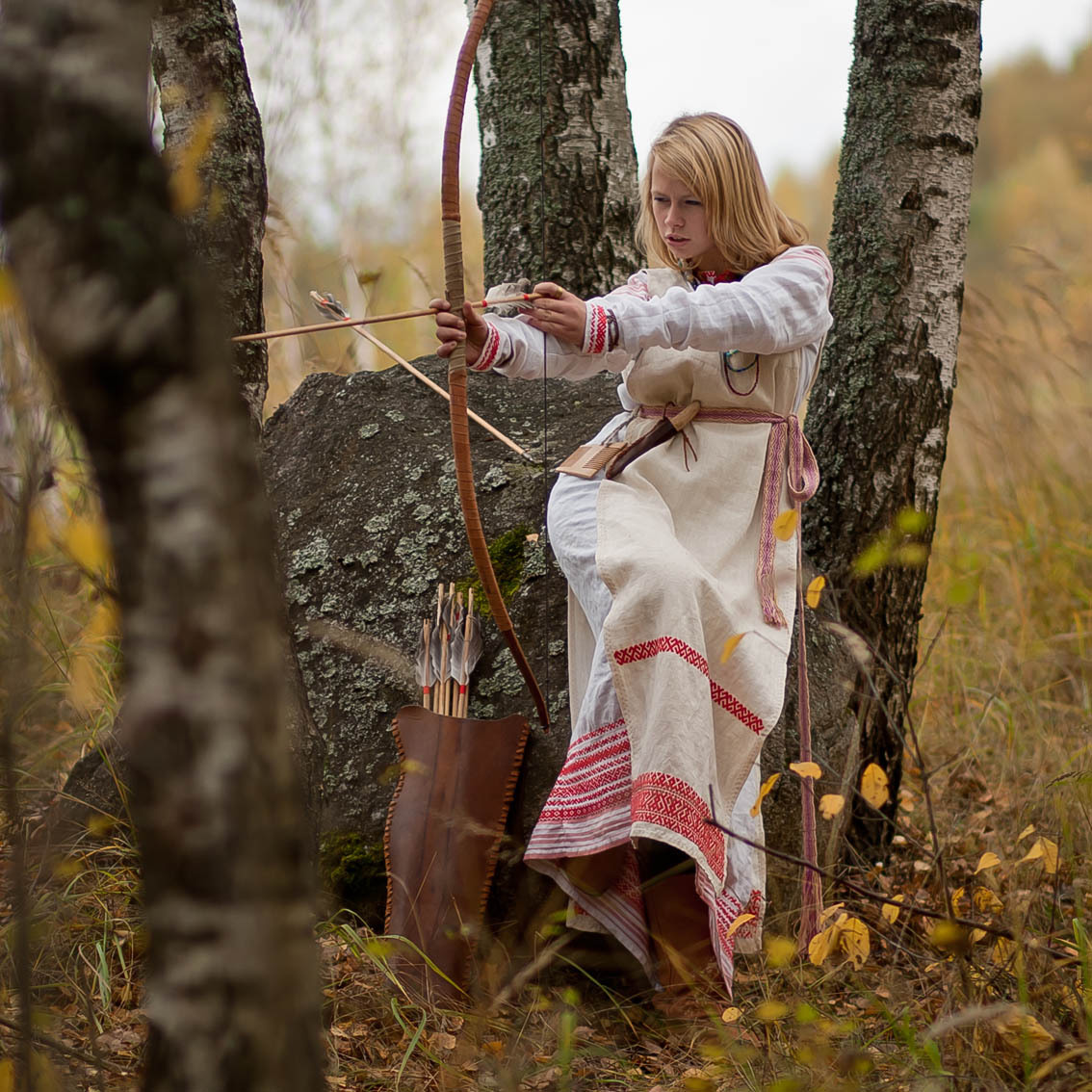 Sexy photo Girls in Slavic costumes in Tripoli